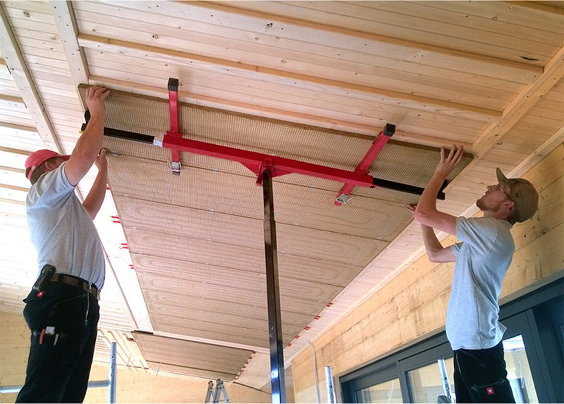 Deckenheizung und Kühlung | in Lehmbauweise - Der Naturbaustoffladen