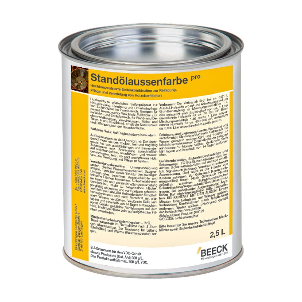 Naturbaustoffladen | Naturfarben Freiburg _ BEECK Standölaussenfarbe Pro Seidenglanz