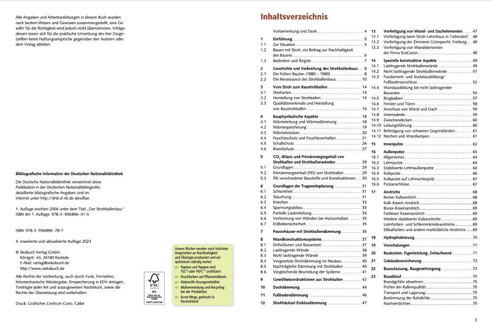Naturbaustoffladen | Naturfarben Freiburg _ Gernot Minke, Benjamin Krick | Handbuch Strohballenbau