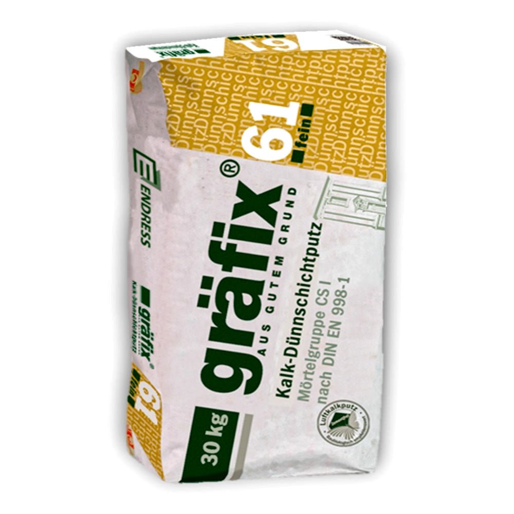 Naturbaustoffladen | Naturfarben Freiburg _ gräfix 61 Kalk - Dünnschichtputz fein