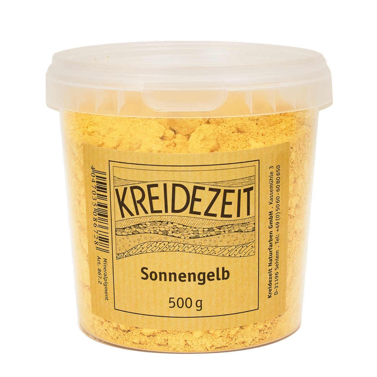 Naturbaustoffladen | Naturfarben Freiburg _ KREIDEZEIT Sonnengelb