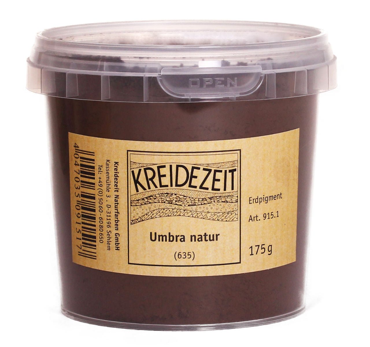 Naturbaustoffladen | Naturfarben Freiburg _ KREIDEZEIT Umbra natur