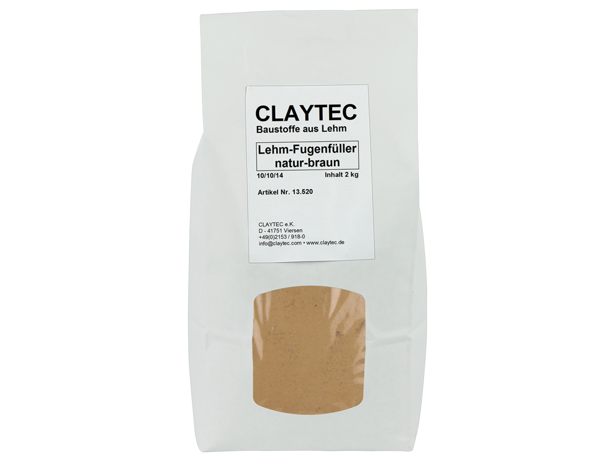 Naturbaustoffladen | Claytec Lehm-Fugenfüller