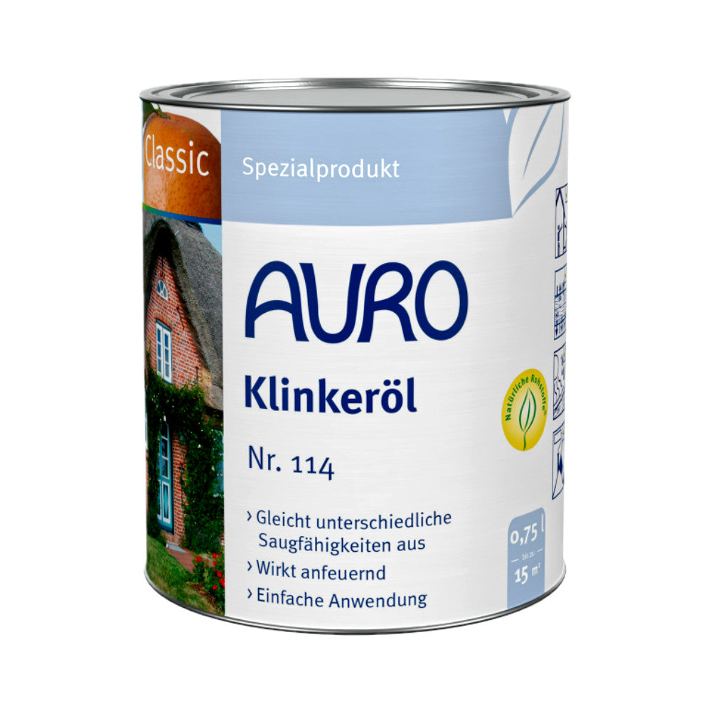 Naturbaustoffladen | Naturfarben Freiburg _ AURO Klinkeröl Nr. 114