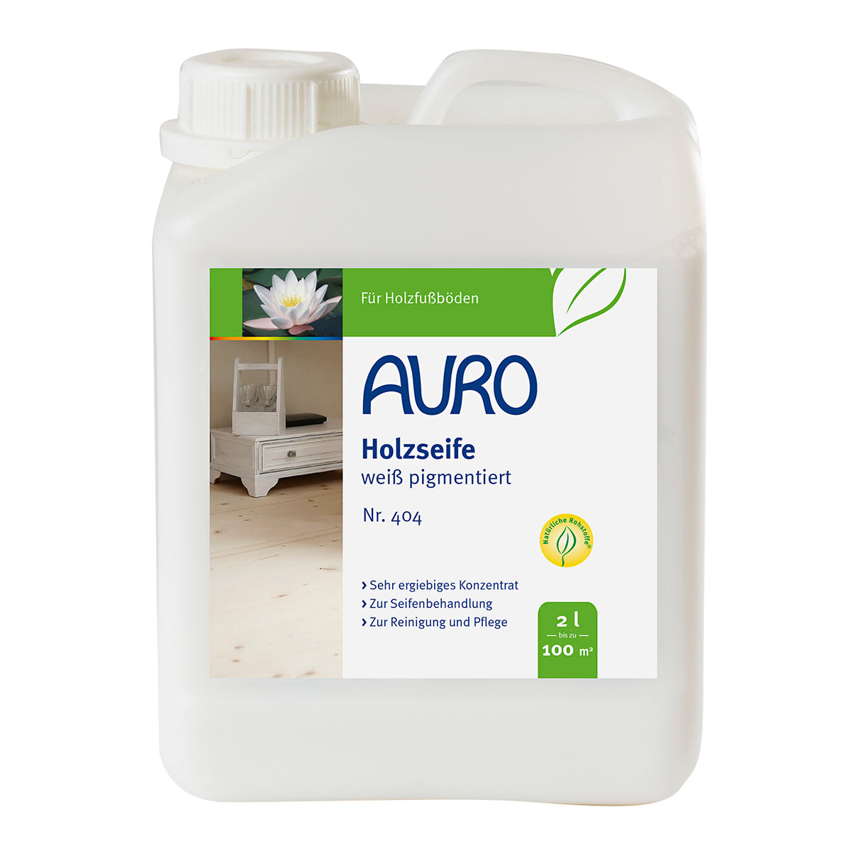 AURO Holzseife-Weiß pigmentiert Nr. 404