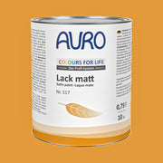Naturbaustoffladen | Naturfarben Freiburg _ AURO COLOURS FOR LIFE Lack, matt Nr. 517 | bitter orange