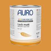 Naturbaustoffladen | Naturfarben Freiburg _ AURO COLOURS FOR LIFE Lack, matt Nr. 517 | bright mandarine