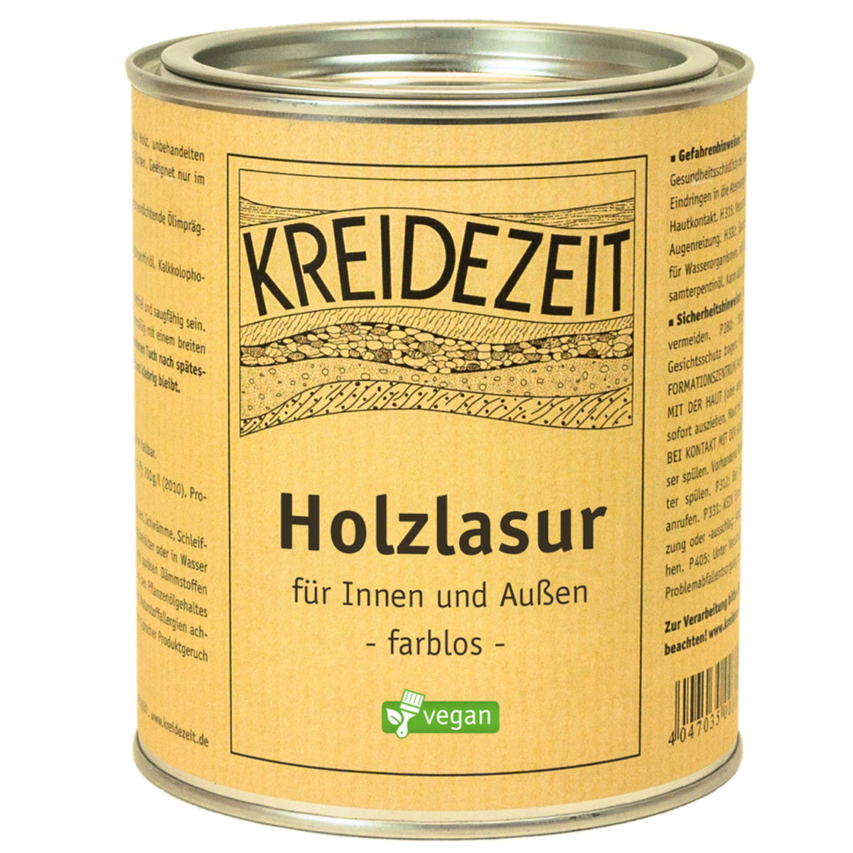KREIDEZEIT Holzlasur -farblos-