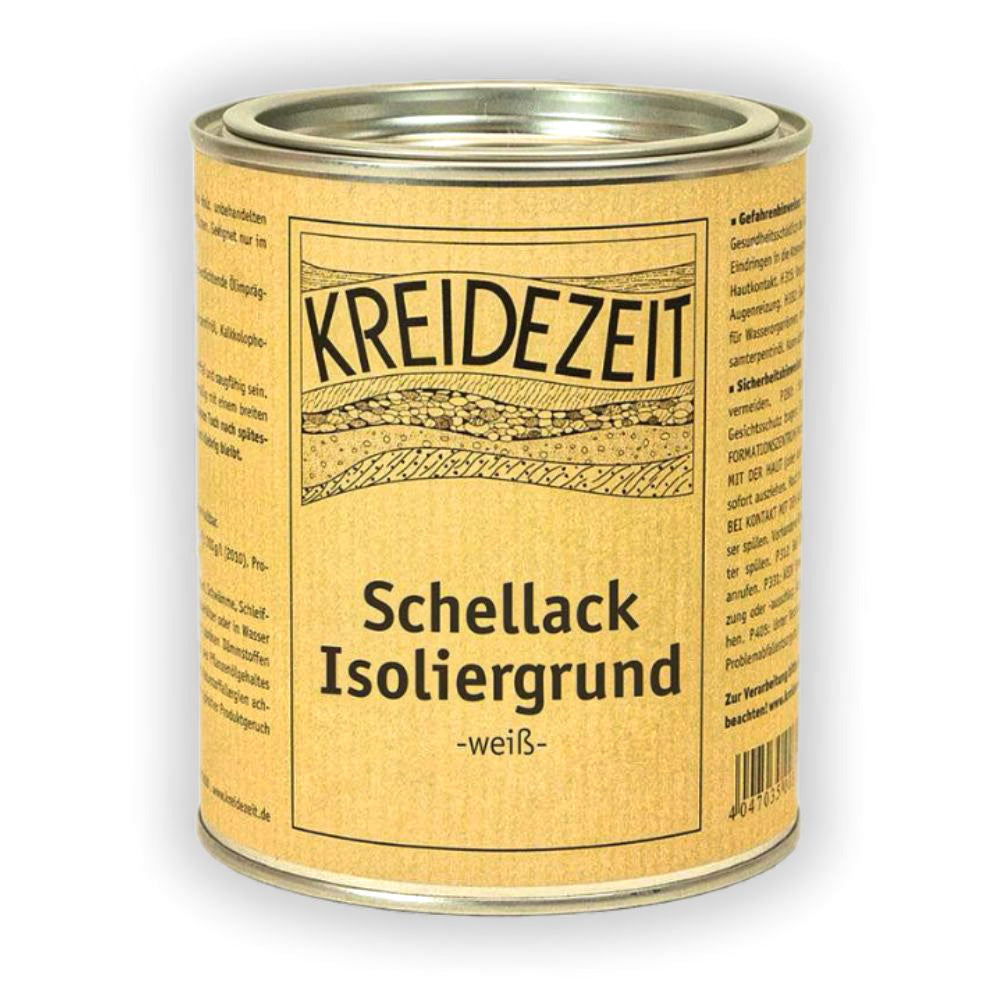 Naturbaustoffladen | Naturfarben Freiburg _ KREIDEZEIT Schellack Isoliergrund - weiß