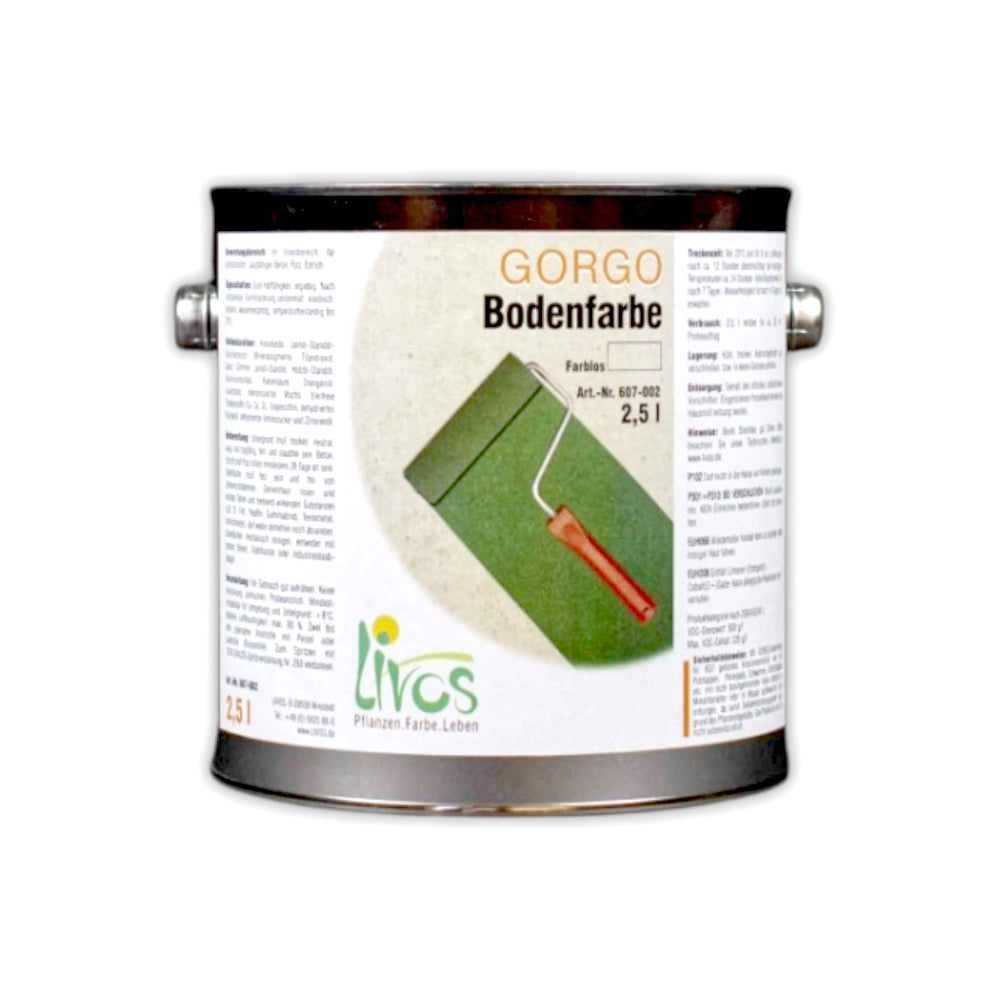 Naturbaustoffladen | Naturfarben Freiburg _ Livos GORGO Bodenfarbe Nr. 607