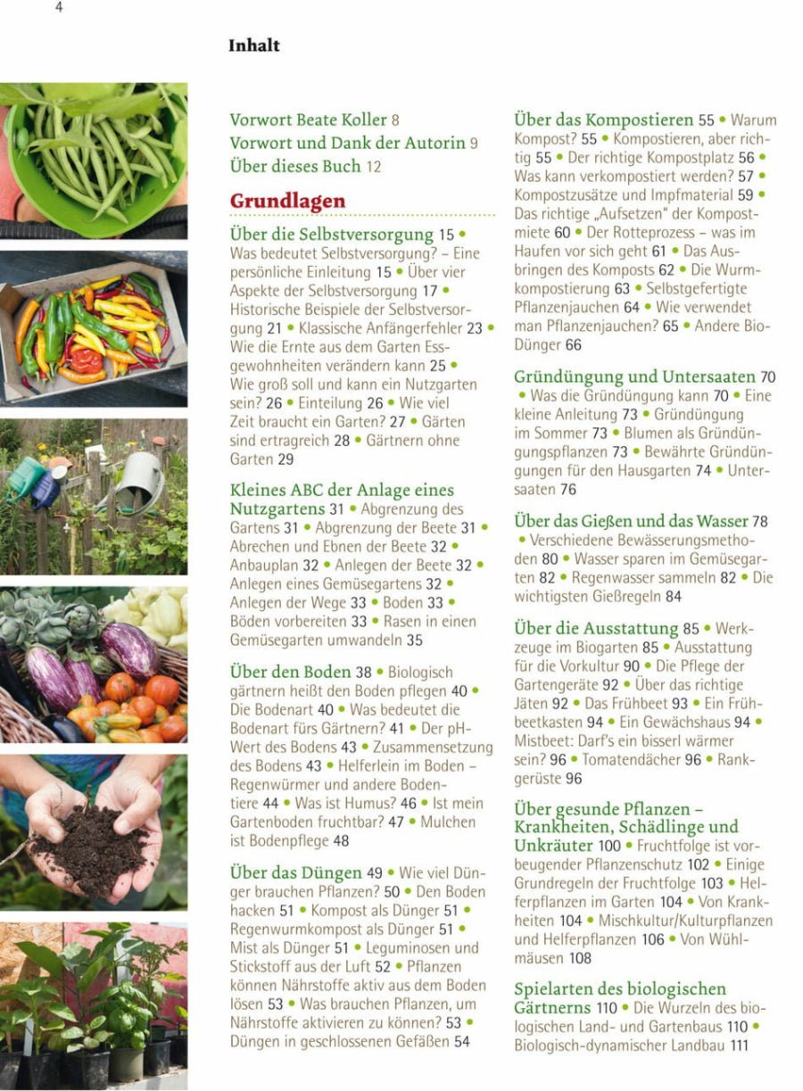 Naturbaustoffladen | Naturfarben Freiburg _ Andrea Heistinger | Das große Biogarten - Buch