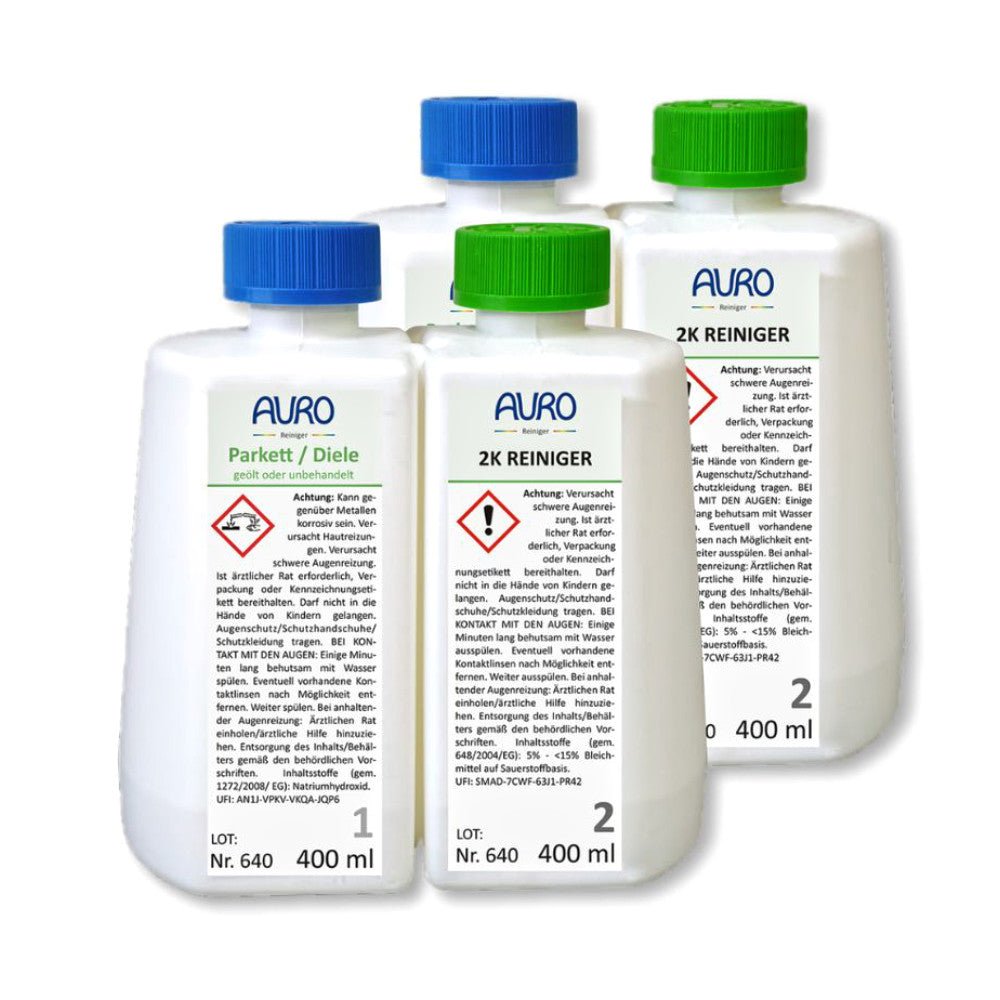 Naturbaustoffladen | Naturfarben Freiburg _ AURO 2K Reiniger Parkett & Dielen Nr. 640