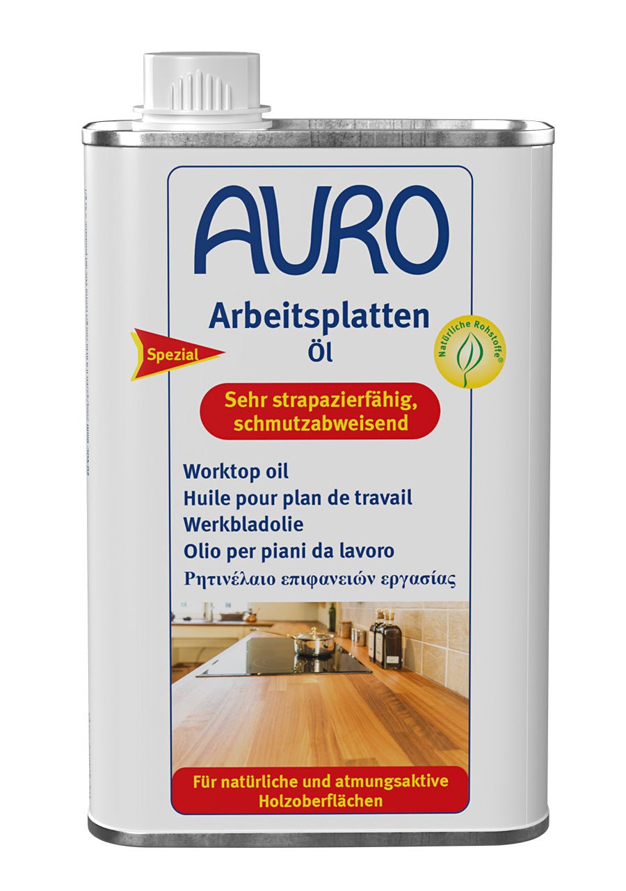 Naturbaustoffladen | Naturfarben Freiburg _ AURO Arbeitsplattenöl Nr. 108