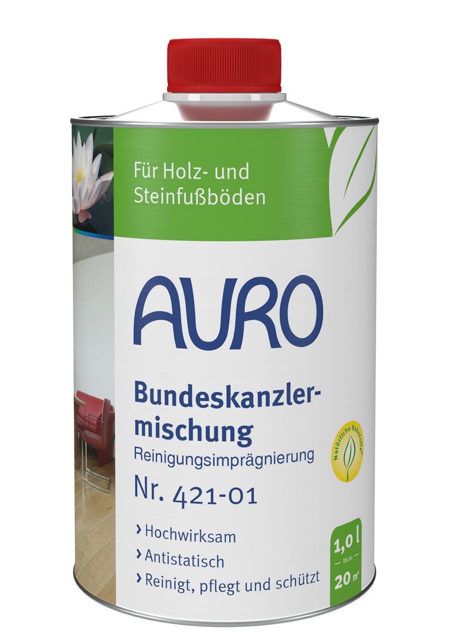 Naturbaustoffladen | Naturfarben Freiburg _ AURO Bundeskanzlermischung Nr. 421 - 01