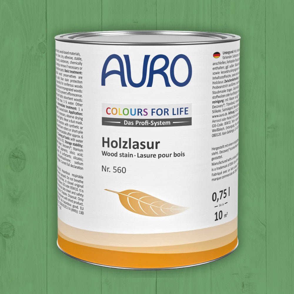 Naturbaustoffladen | Naturfarben Freiburg _ AURO COLOURS FOR LIFE Holzlasur Nr. 560 | violett bis blau