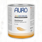 Naturbaustoffladen | Naturfarben Freiburg _ AURO COLOURS FOR LIFE Holzlasur Nr. 560 | weiß bis grau