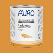 Naturbaustoffladen | Naturfarben Freiburg _ AURO COLOURS FOR LIFE Lack, matt Nr. 517 | bright mandarine