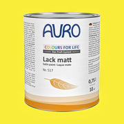 Naturbaustoffladen | Naturfarben Freiburg _ AURO COLOURS FOR LIFE Lack, matt Nr. 517 | brillant yellow