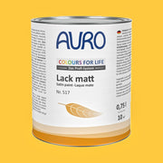 Naturbaustoffladen | Naturfarben Freiburg _ AURO COLOURS FOR LIFE Lack, matt Nr. 517 | golden honey