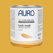 Naturbaustoffladen | Naturfarben Freiburg _ AURO COLOURS FOR LIFE Lack, matt Nr. 517 | hot mustard