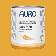 Naturbaustoffladen | Naturfarben Freiburg _ AURO COLOURS FOR LIFE Lack, matt Nr. 517 | sundown