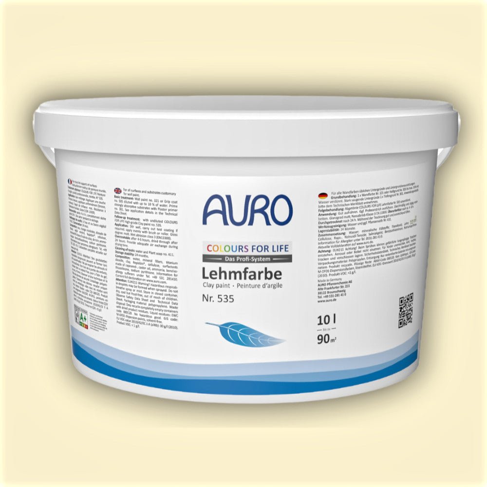 Naturbaustoffladen | Naturfarben Freiburg _ AURO COLOURS FOR LIFE Profi - Lehmfarbe Nr. 535 | Trendfarben 2025