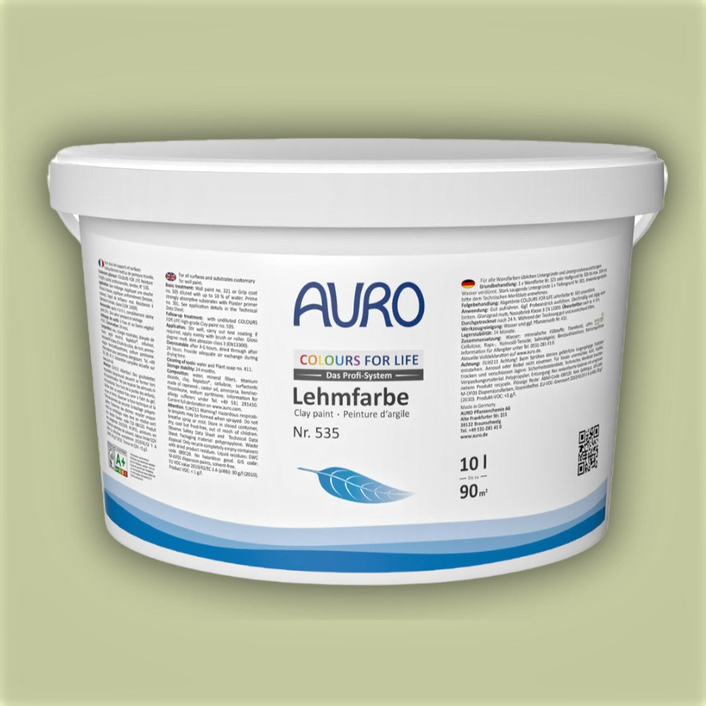 Naturbaustoffladen | Naturfarben Freiburg _ AURO COLOURS FOR LIFE Profi - Lehmfarbe Nr. 535 | Trendfarben 2025