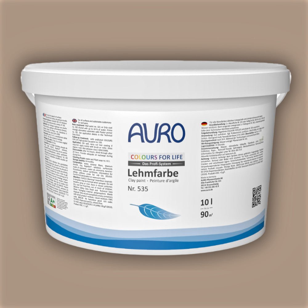 Naturbaustoffladen | Naturfarben Freiburg _ AURO COLOURS FOR LIFE Profi - Lehmfarbe Nr. 535 | Trendfarben 2025