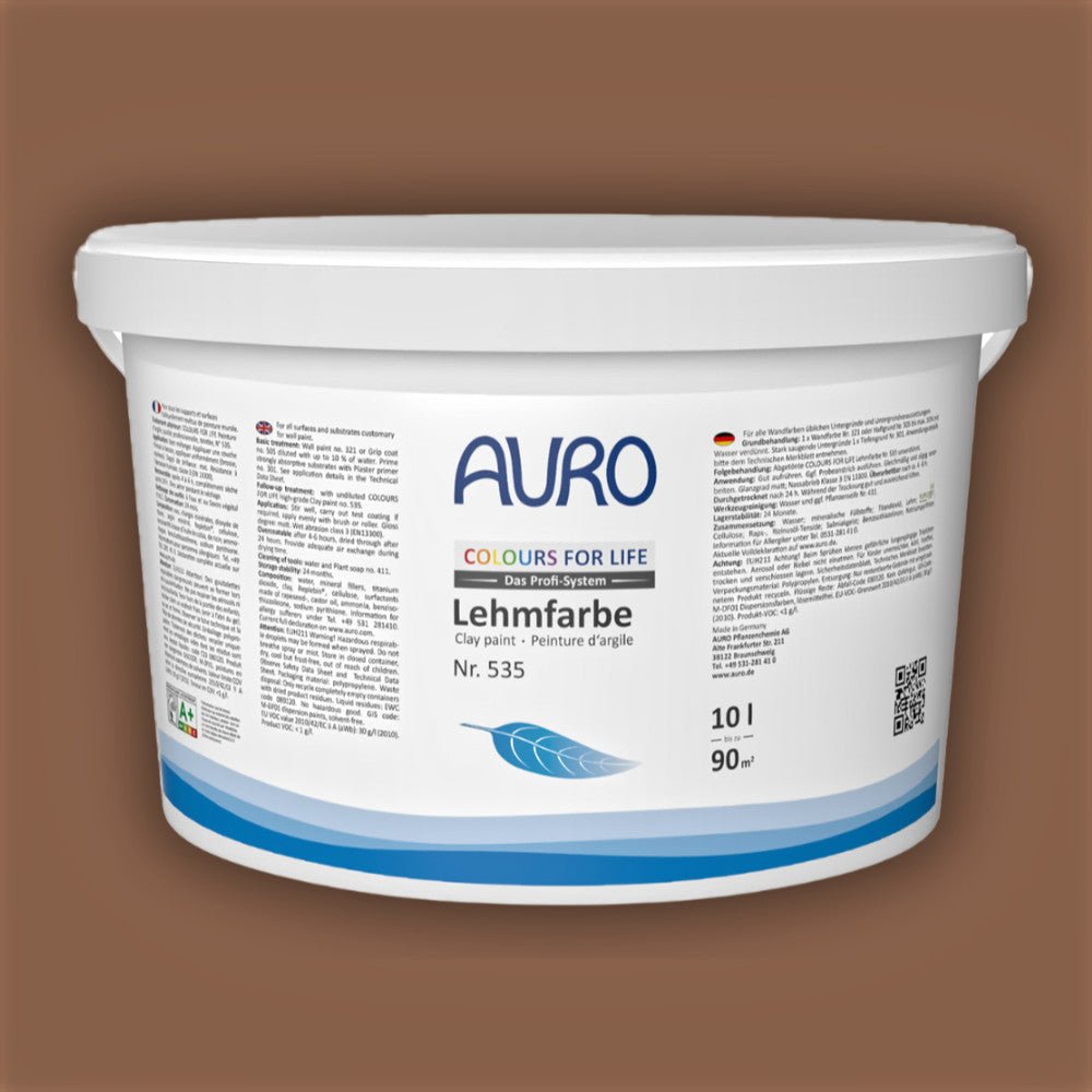 Naturbaustoffladen | Naturfarben Freiburg _ AURO COLOURS FOR LIFE Profi - Lehmfarbe Nr. 535 | Trendfarben 2025