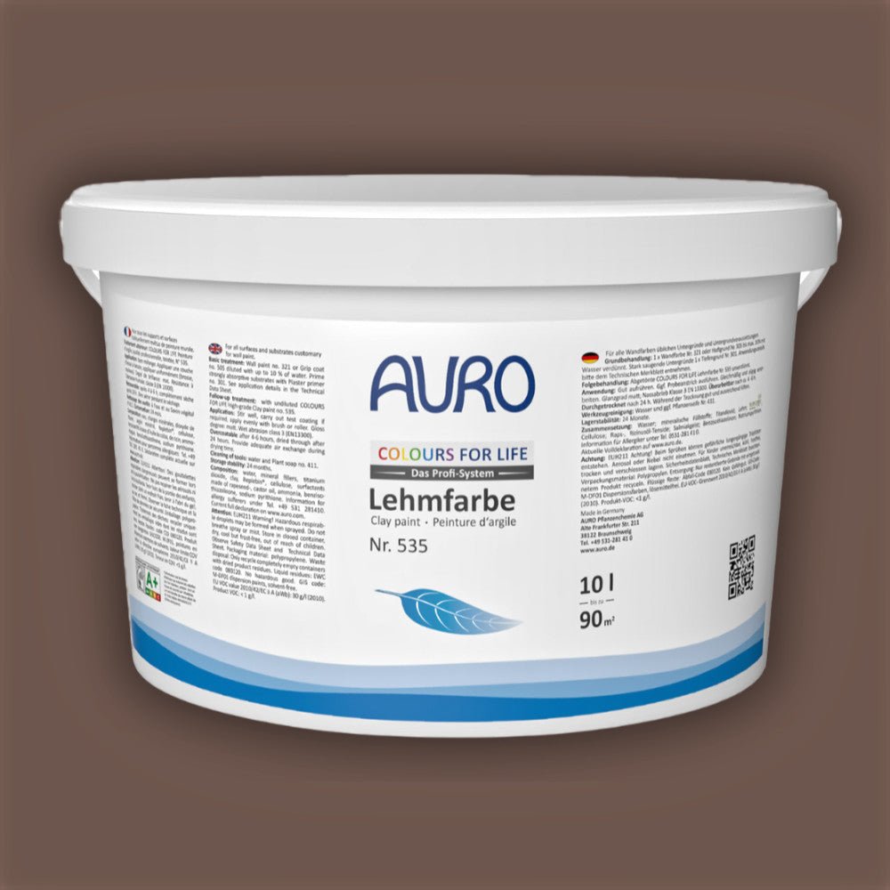 Naturbaustoffladen | Naturfarben Freiburg _ AURO COLOURS FOR LIFE Profi - Lehmfarbe Nr. 535 | Trendfarben 2025