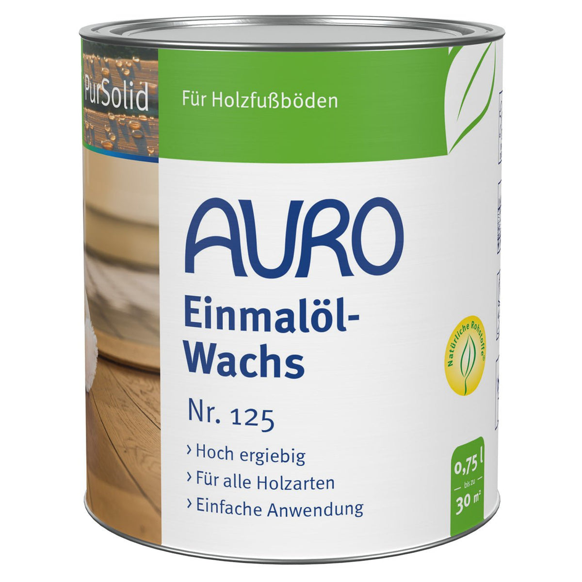 Naturbaustoffladen | Naturfarben Freiburg _ AURO Einmalöl - Wachs Nr. 125