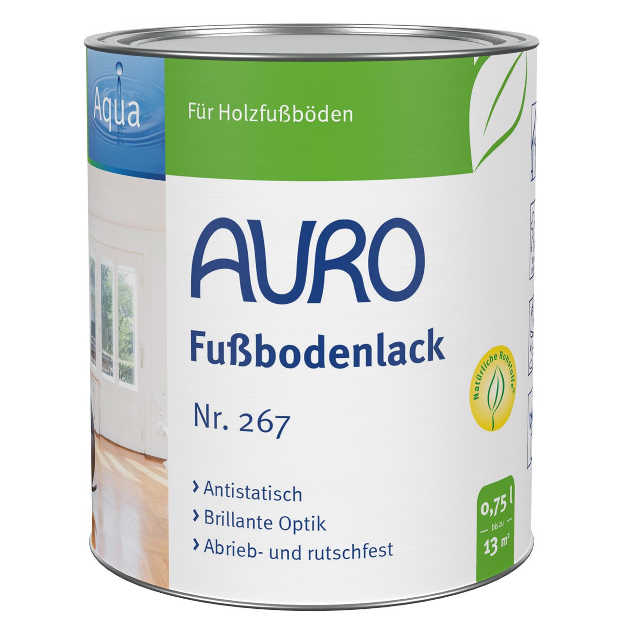 Naturbaustoffladen | Naturfarben Freiburg _ AURO Fußbodenlack Nr. 267