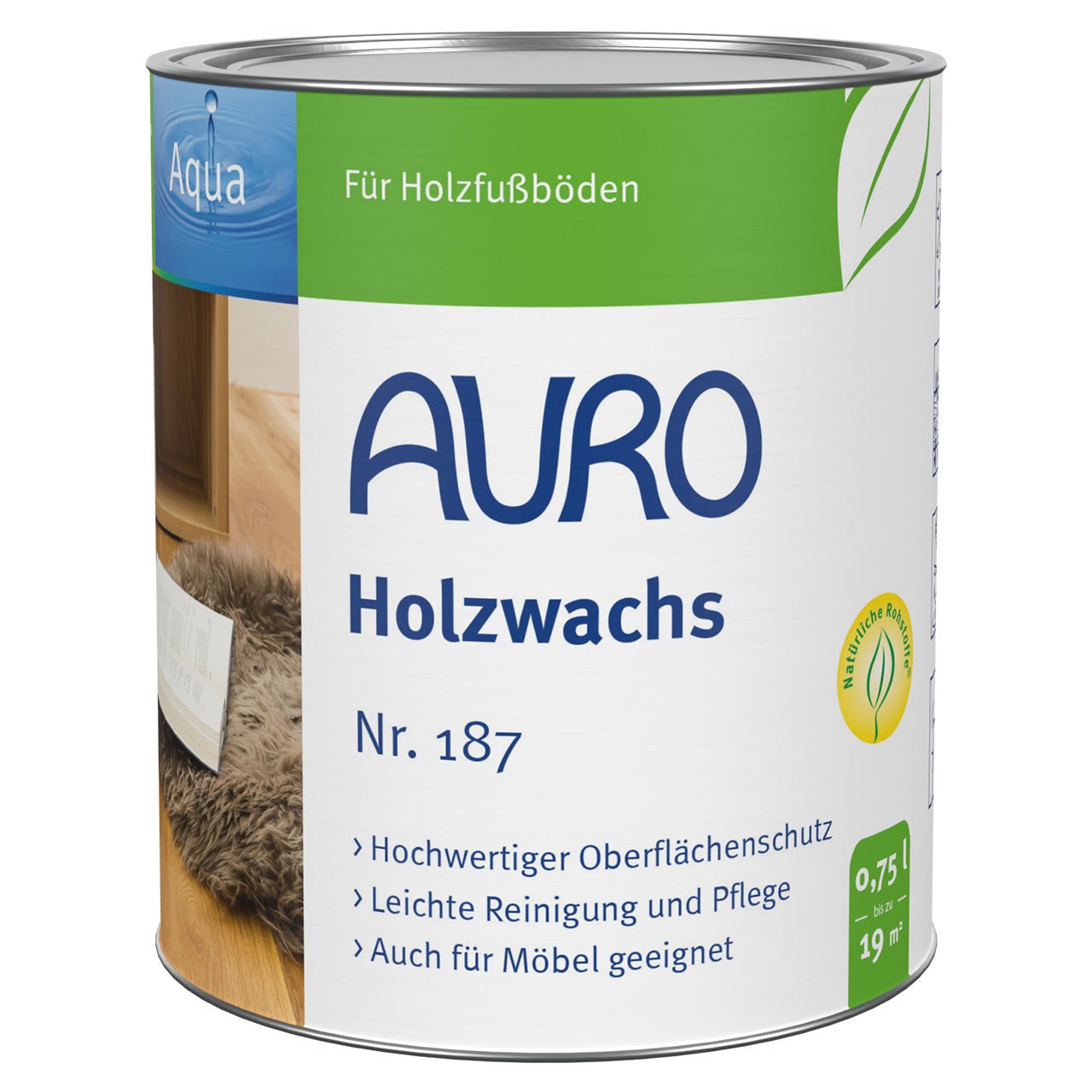 Naturbaustoffladen | Naturfarben Freiburg _ AURO Holzwachs Nr. 187