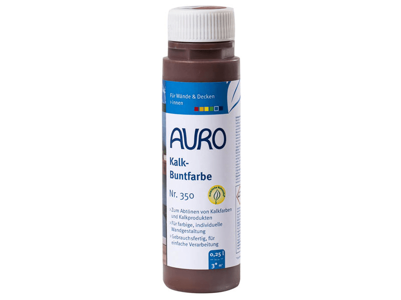 Naturbaustoffladen | Naturfarben Freiburg _ AURO Kalk - Buntfarbe Nr. 350