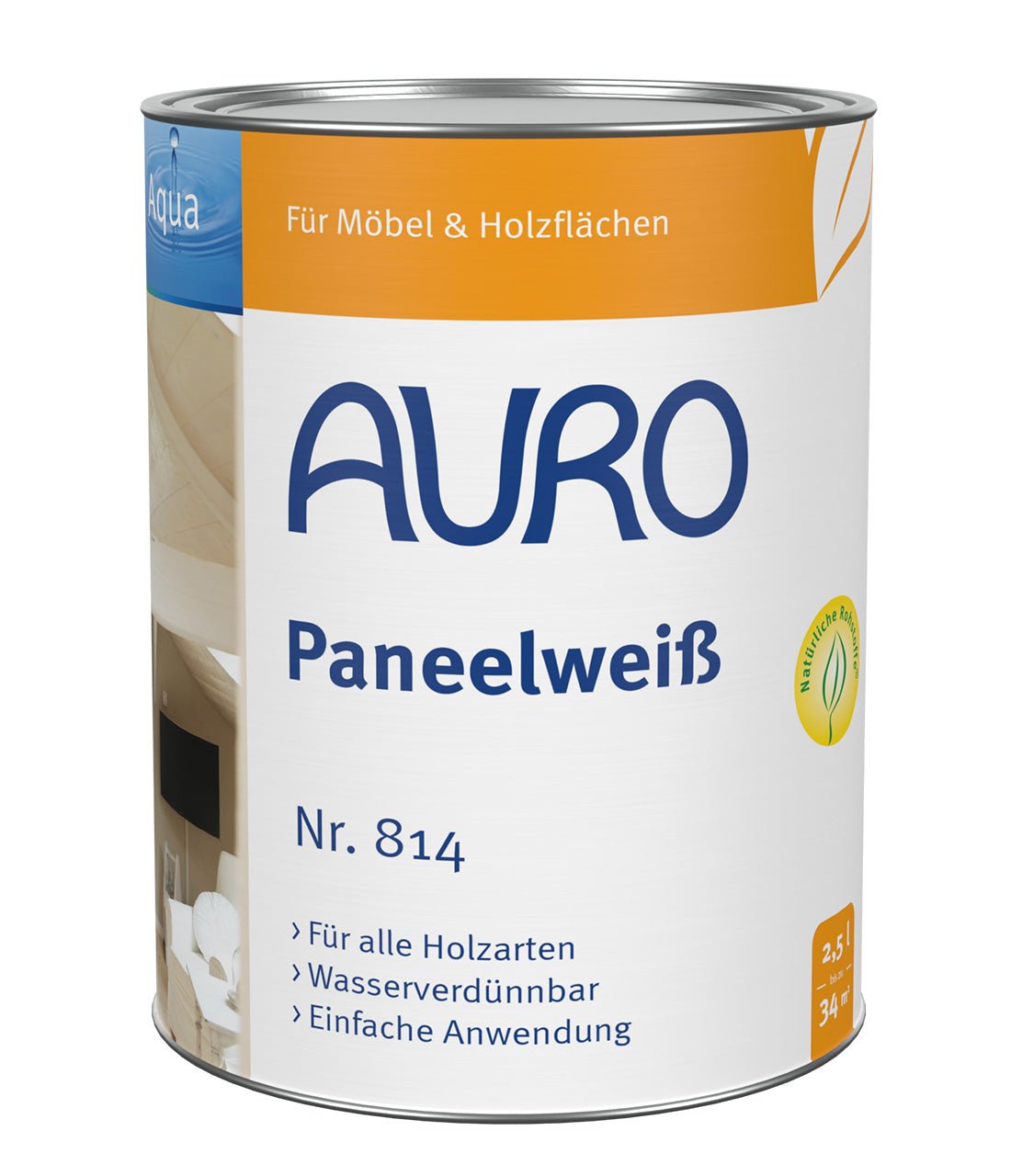 Naturbaustoffladen | Naturfarben Freiburg _ AURO Paneelweiss Nr. 814