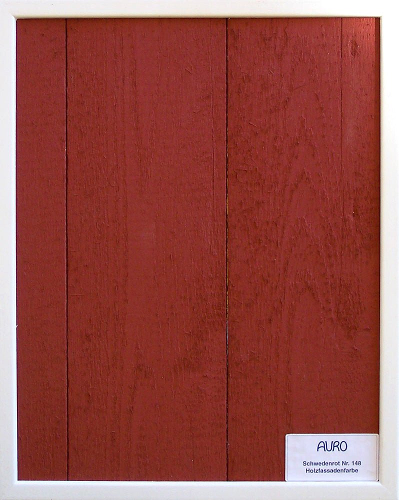 Naturbaustoffladen | Naturfarben Freiburg _ AURO Schwedenrot Holzfassadenfarbe Nr. 148