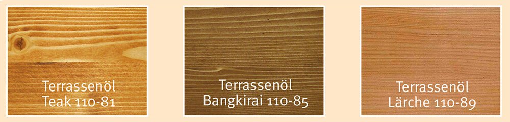 Naturbaustoffladen | Naturfarben Freiburg _ AURO Terrassenöl Nr. 110 Bangkirai