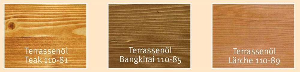 Naturbaustoffladen | Naturfarben Freiburg _ AURO Terrassenöl Nr. 110 Teak
