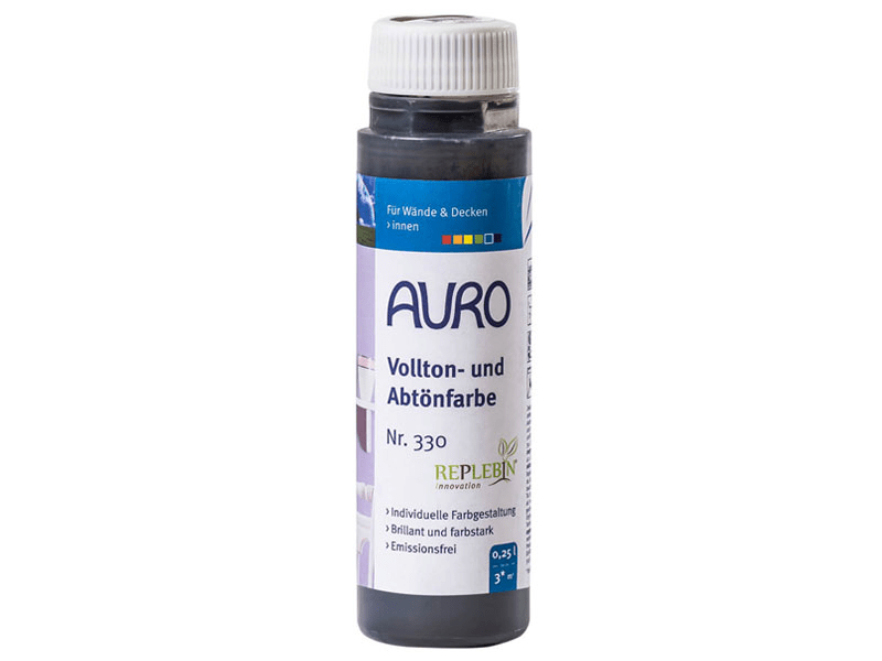 Naturbaustoffladen | Naturfarben Freiburg _ AURO Vollton - und Abtönfarbe Nr. 330 AURO Wandfarbe