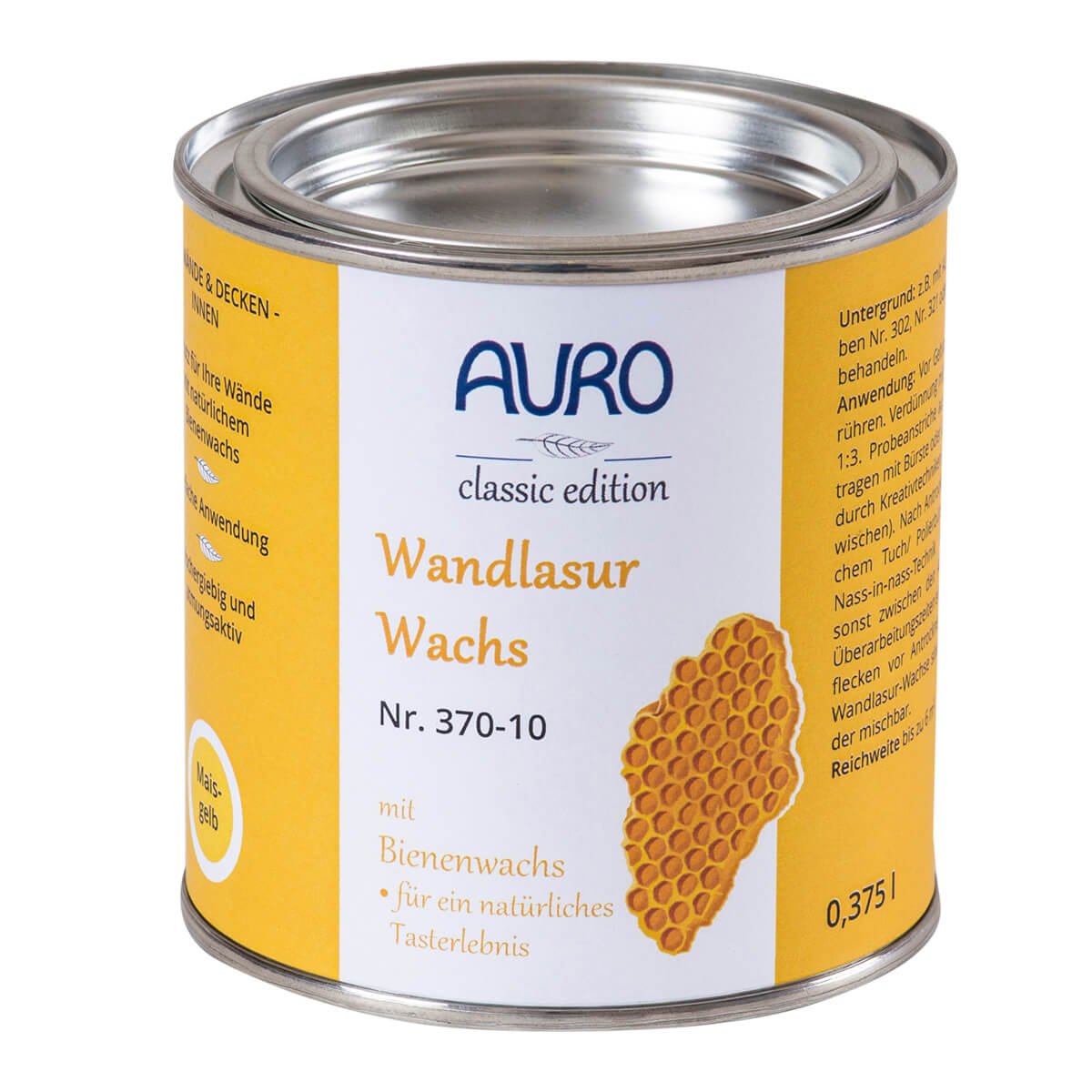 Naturbaustoffladen | Naturfarben Freiburg _ AURO Wandlasur - Wachs Nr. 370