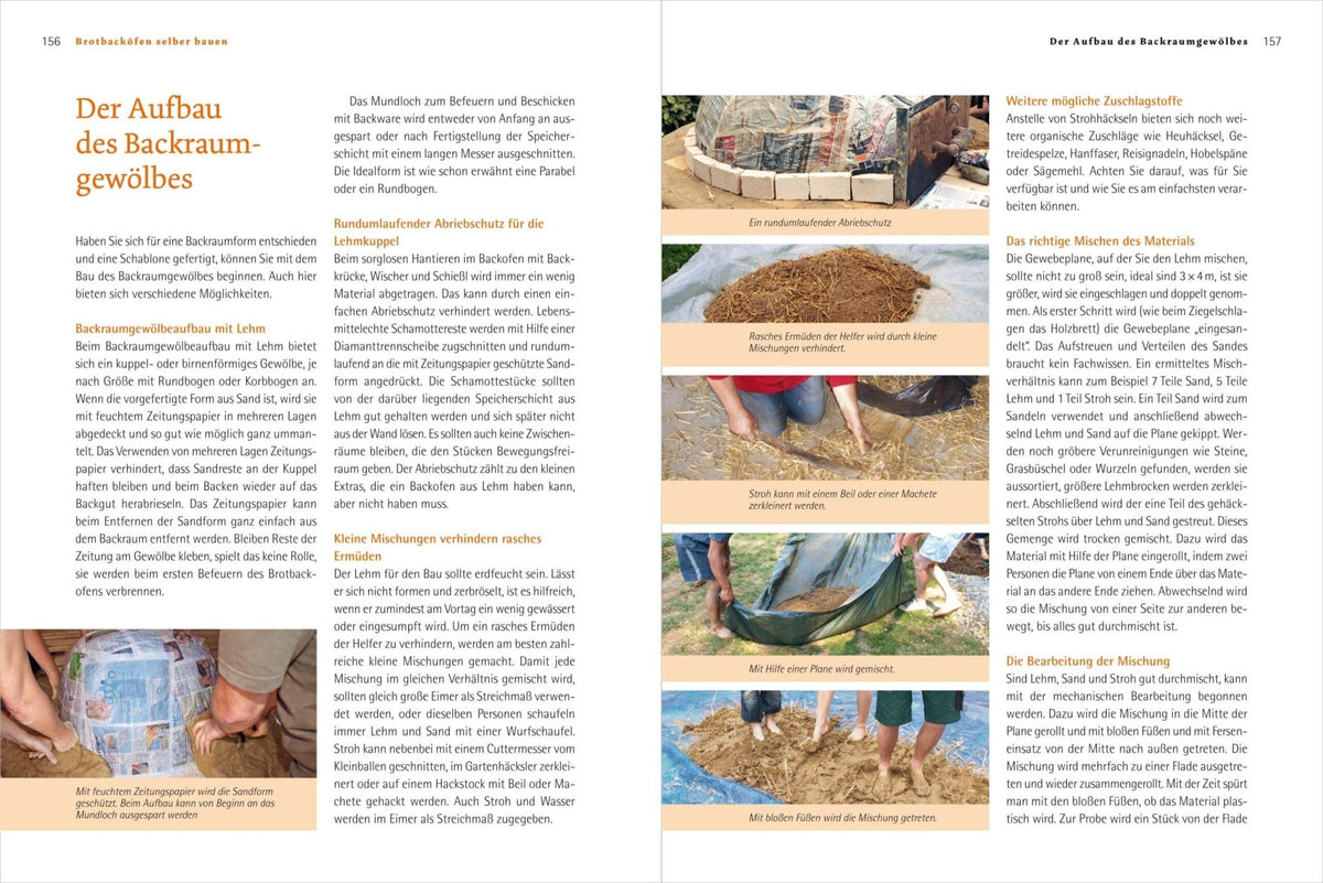 Naturbaustoffladen | Naturfarben Freiburg _ Bernhard Gruber | Handbuch Brotbacköfen selber bauen