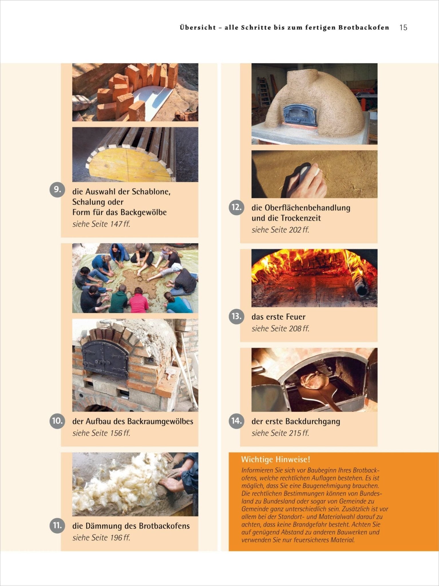 Naturbaustoffladen | Naturfarben Freiburg _ Bernhard Gruber | Handbuch Brotbacköfen selber bauen