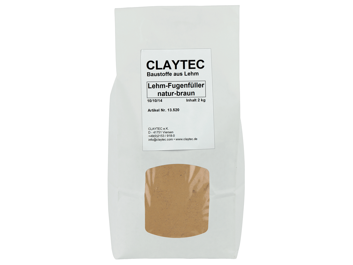 Naturbaustoffladen | Naturfarben Freiburg _ Claytec Lehm - Fugenfüller