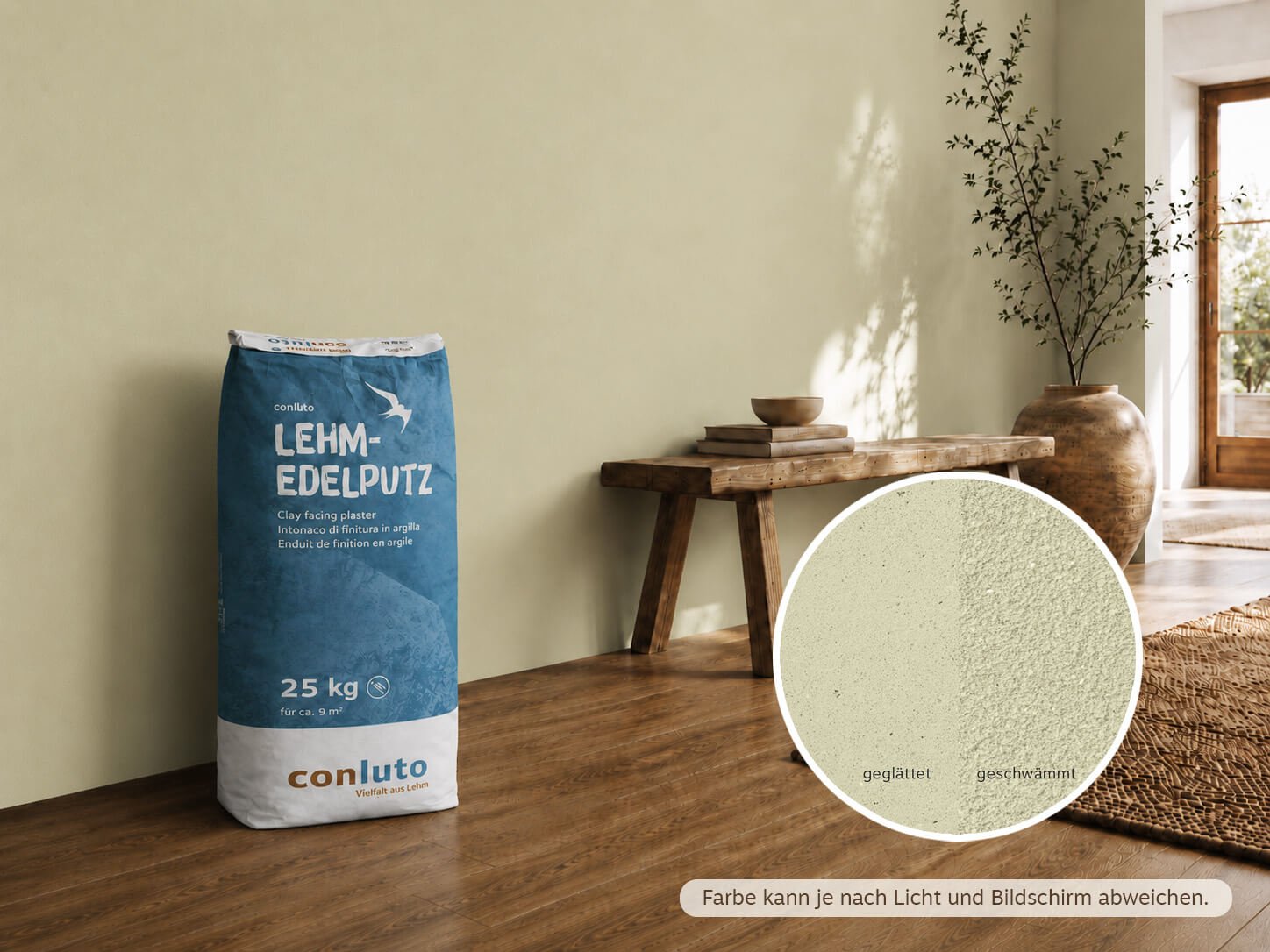 Naturbaustoffladen | Naturfarben Freiburg _ conluto Lehm-Edelputz