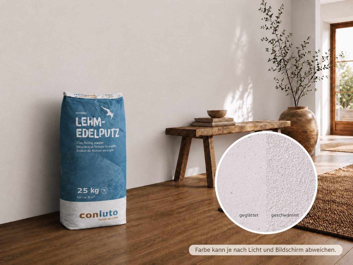 Naturbaustoffladen | Naturfarben Freiburg _ conluto Lehm-Edelputz