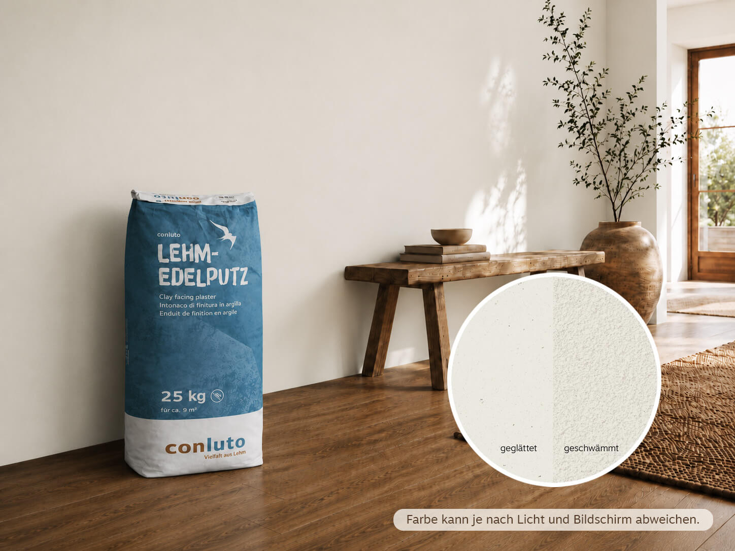 Naturbaustoffladen | Naturfarben Freiburg _ conluto Lehm-Edelputz