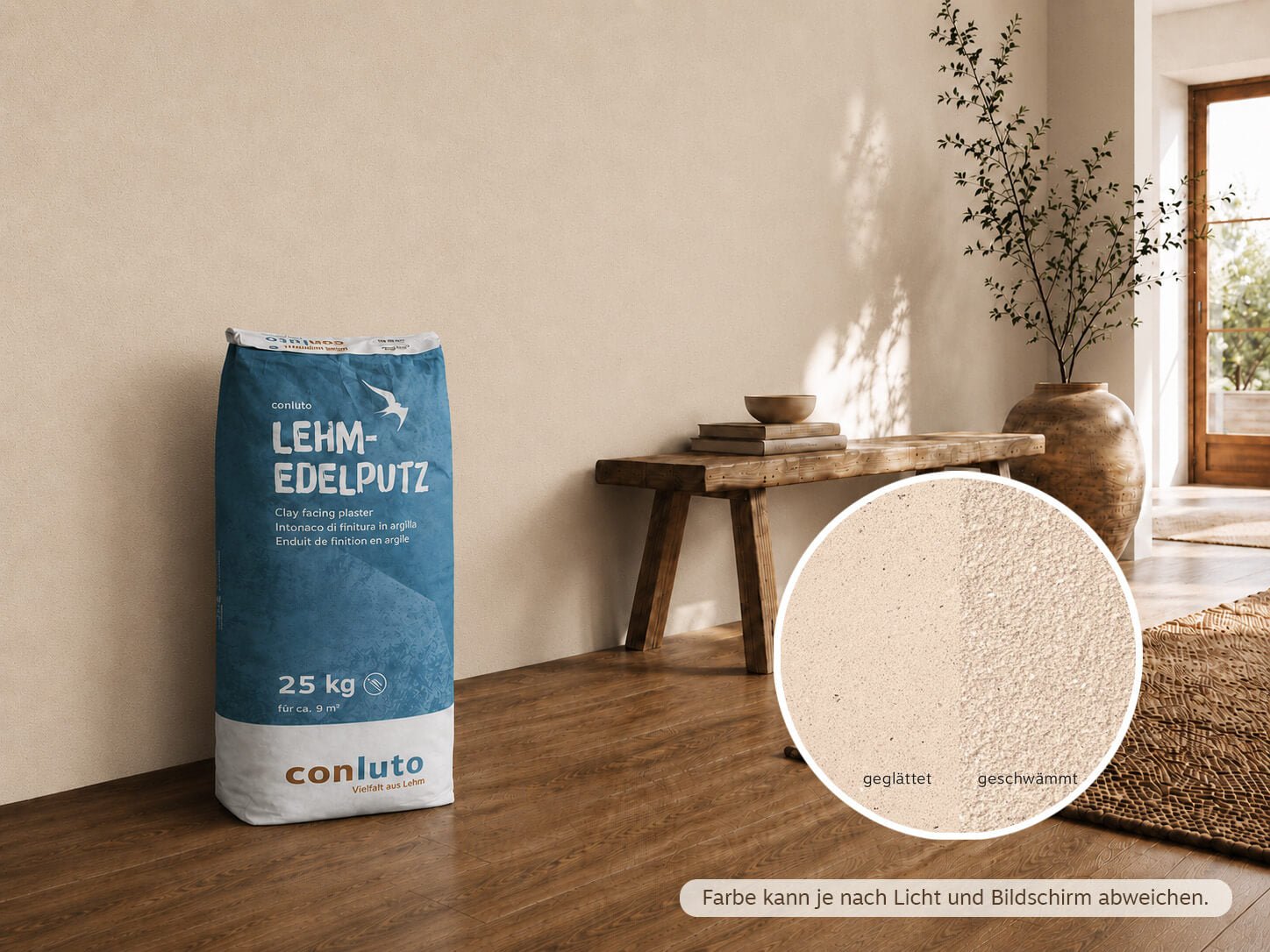 Naturbaustoffladen | Naturfarben Freiburg _ conluto Lehm-Edelputz
