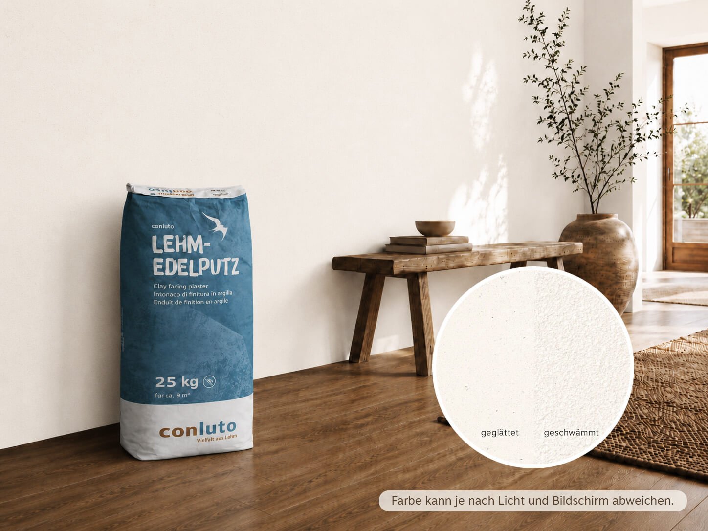 Naturbaustoffladen | Naturfarben Freiburg _ conluto Lehm-Edelputz