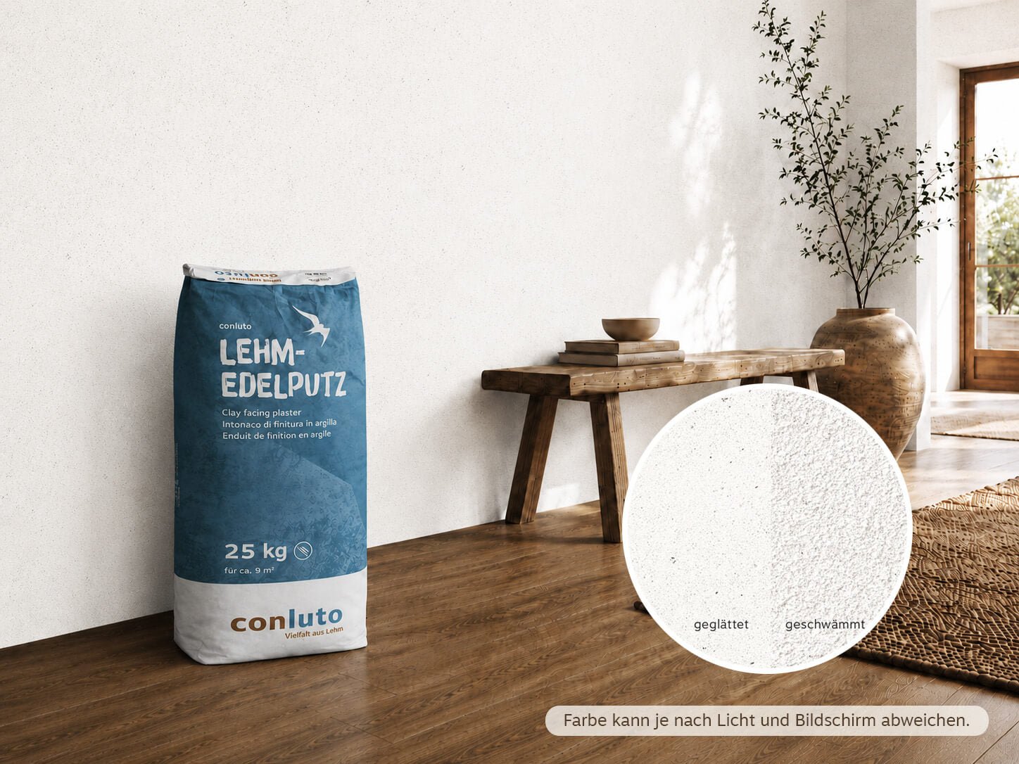 Naturbaustoffladen | Naturfarben Freiburg _ conluto Lehm-Edelputz