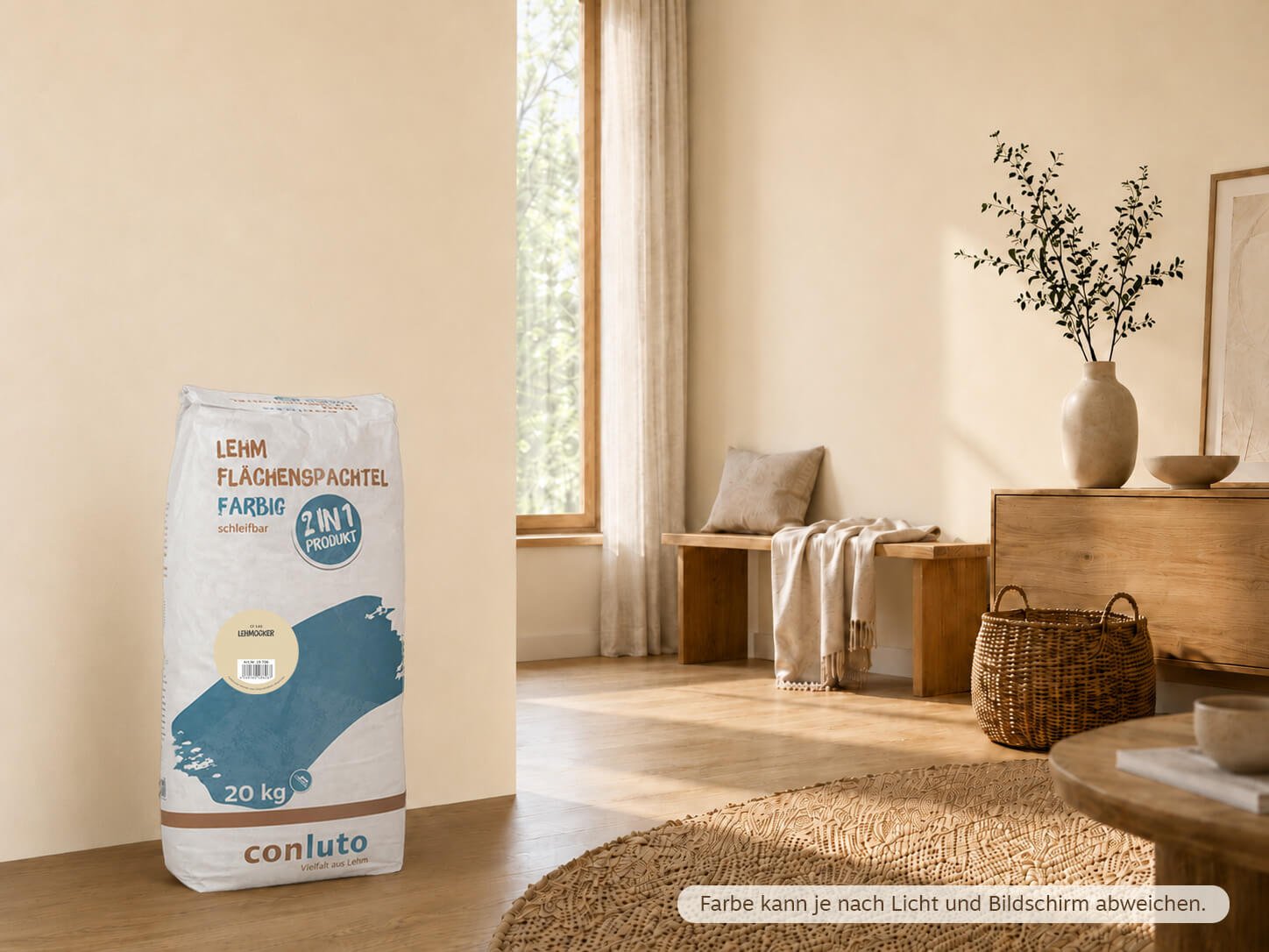 Naturbaustoffladen | Naturfarben Freiburg _ conluto Lehm Flächenspachtel farbig
